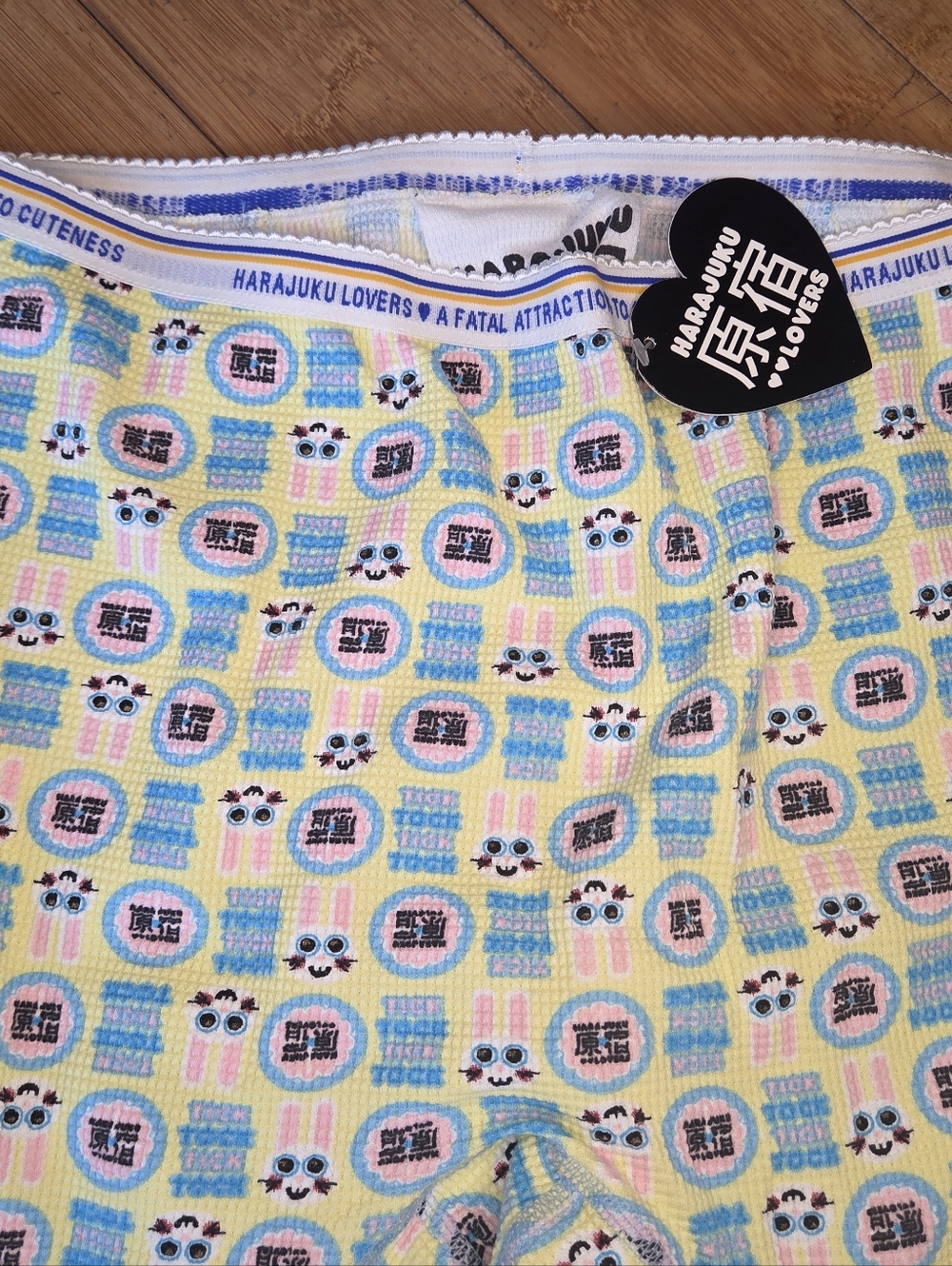 NWT Harajuku Lovers by Gwen Stefani Bunny Print Pajama Pants - Picture 3 of 10